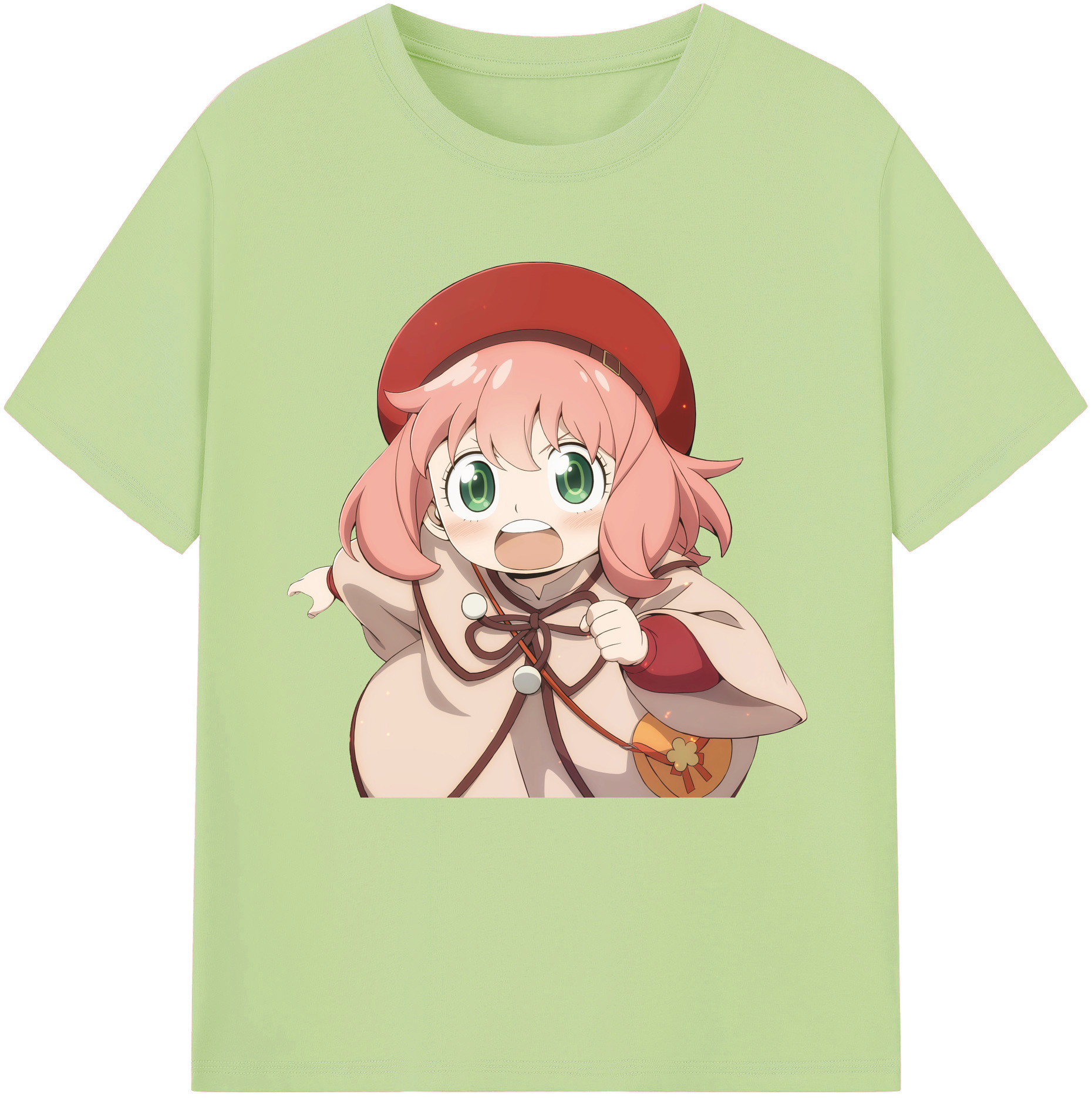 （画像用） SPY×FAMILY间谍家家酒 綿100％半袖Tシャツ（フロントプリント）